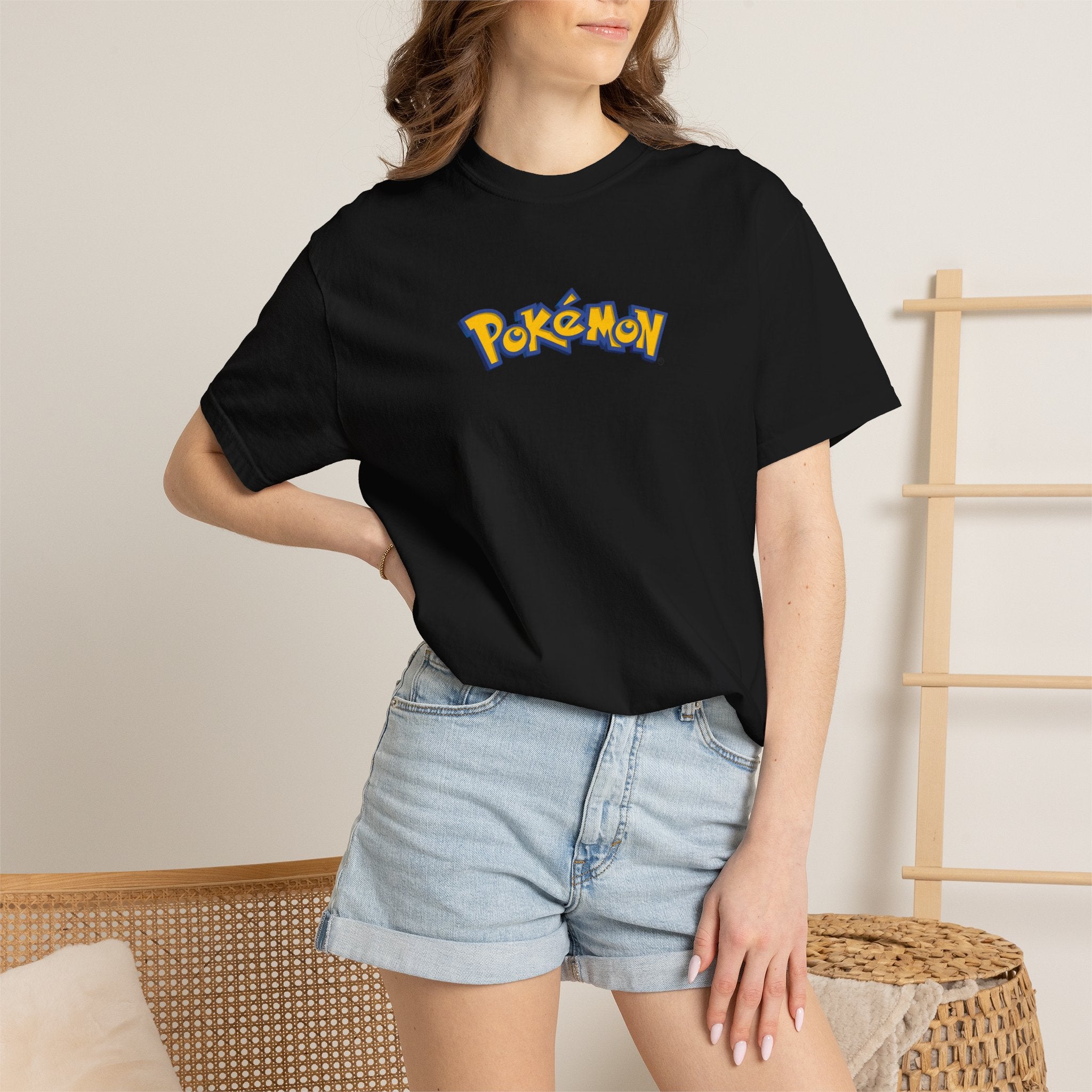 Bokémon Ash & Bikachu Hug Tee