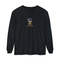 Batman Graphic Long Sleeve Tee — Comic Panel Back & Chibi Logo Front