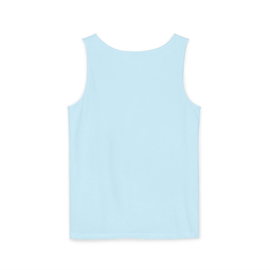 Tank Top — Minimal Arabic Faces Graphic with Arabic Script
